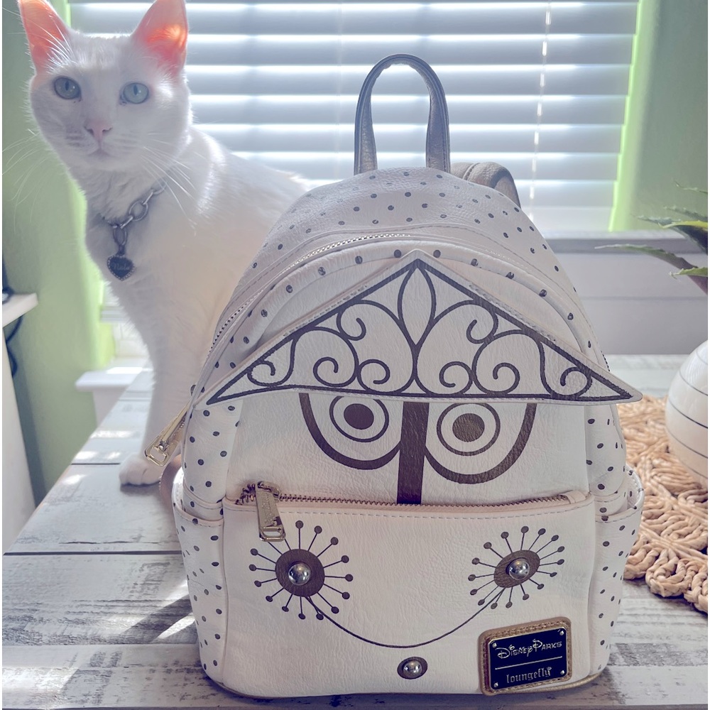 Disney parks loungefly Small world clock face backpack